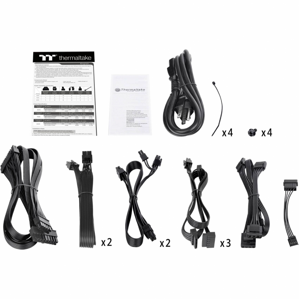 Блок питания ThermalTake 750W Toughpower PF1 (PS-TPD-0750FNFAPE-1) - 7