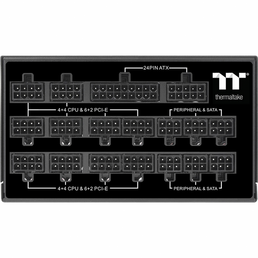 Блок питания ThermalTake 1550W Toughpower PF1 (PS-TPD-1550FNFATE-1) - 5