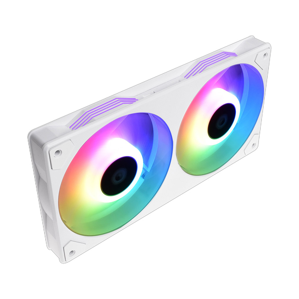 Кулер для корпуса ID-Cooling Icefan 240 ARGB Snow Кулер для корпуса ID-Cooling Icefan 240 ARGB Snow