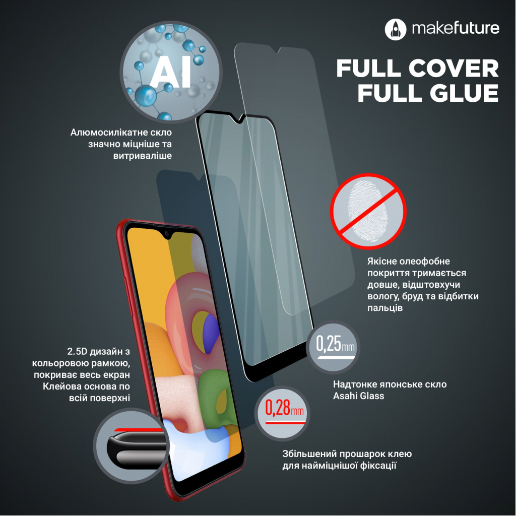 Стекло защитное MakeFuture Xiaomi Poco M4 Pro 5G (MGF-XPM4P5G) - 2 Стекло защитное MakeFuture Xiaomi Poco M4 Pro 5G (MGF-XPM4P5G) - 2
