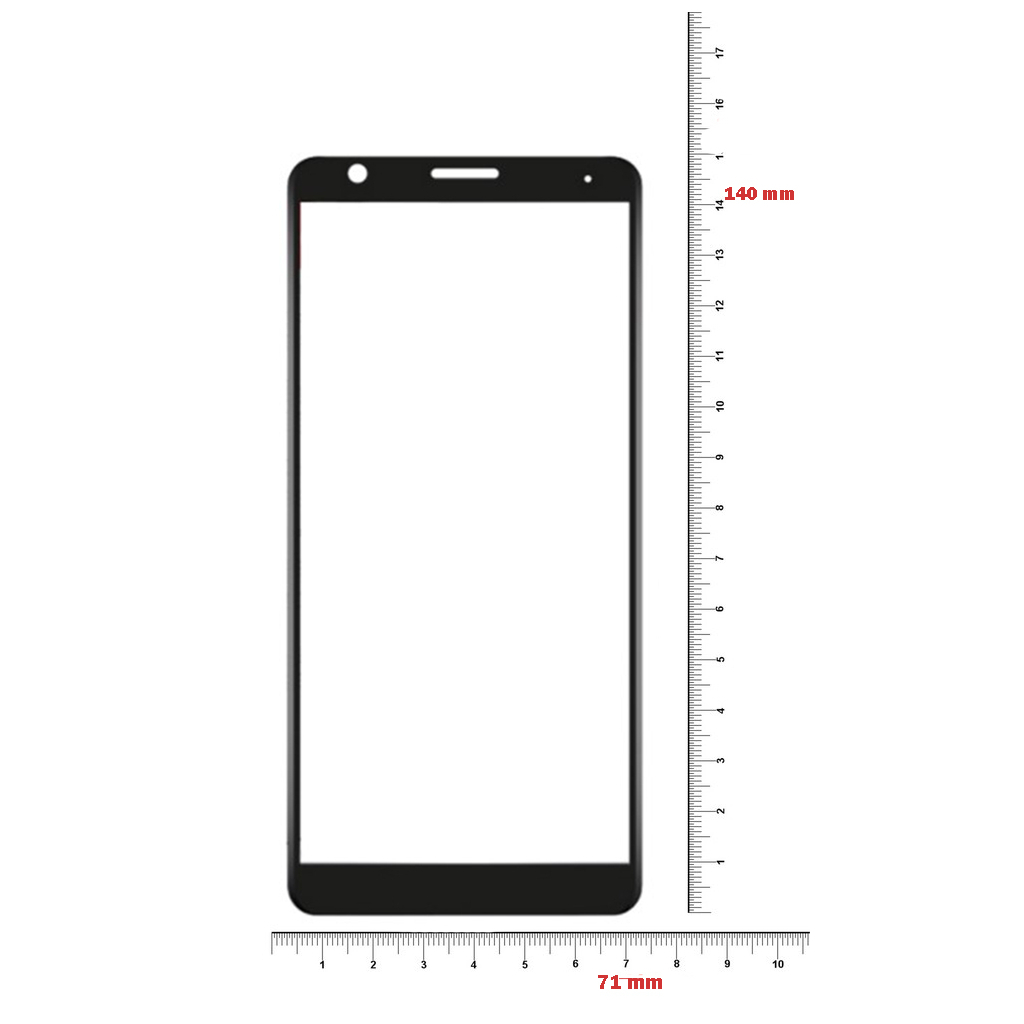 Стекло защитное BeCover ZTE Blade A31 Black (707166) - 2