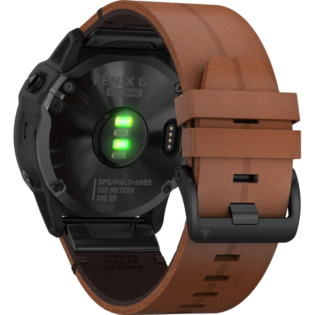 Смарт-часы Garmin fenix 6X, Pro and Sapphire editions, Sapphire, Black DLC wit (010-02157-14) - 3 Смарт-часы Garmin fenix 6X, Pro and Sapphire editions, Sapphire, Black DLC wit (010-02157-14) - 3