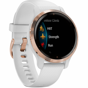 Смарт-часы Garmin Venu 2S, Rose Gold + White, GPS (010-02429-13)