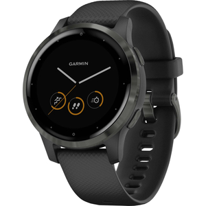 Смарт-часы Garmin vivoactive 4S, Black/Slate, GPS (010-02172-13)