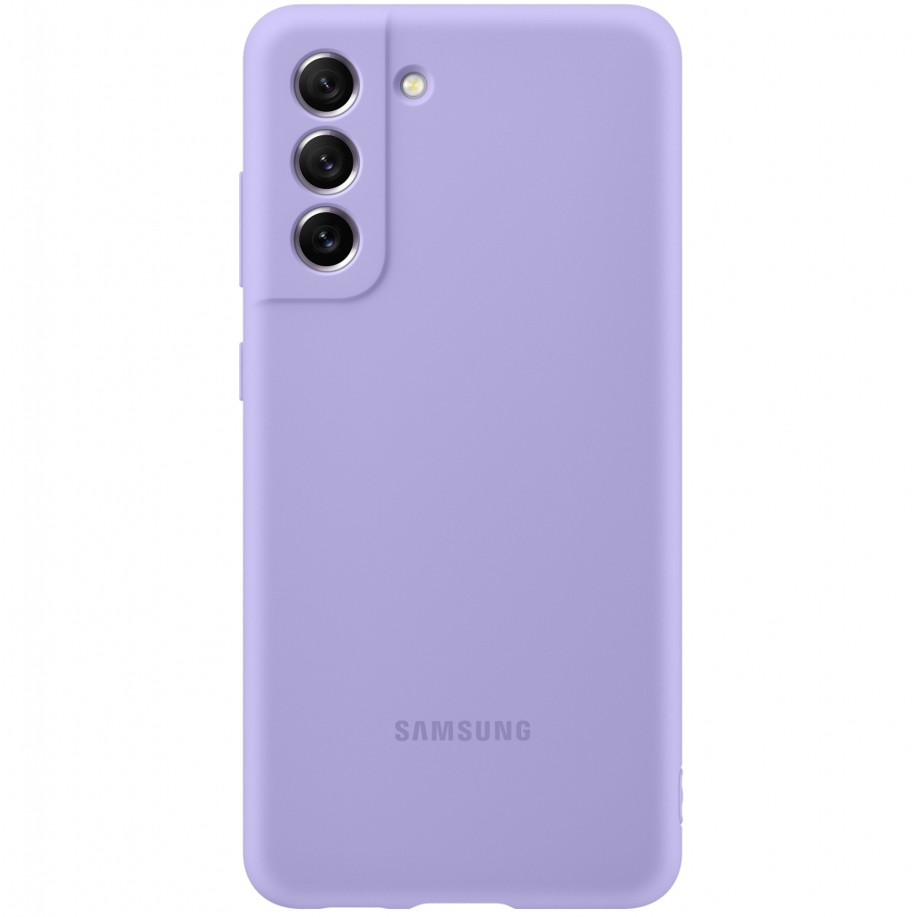 Чехол для моб. телефона Samsung Silicone Cover Galaxy S21 FE (G990) Lavender (EF-PG990TVEGRU) - 2