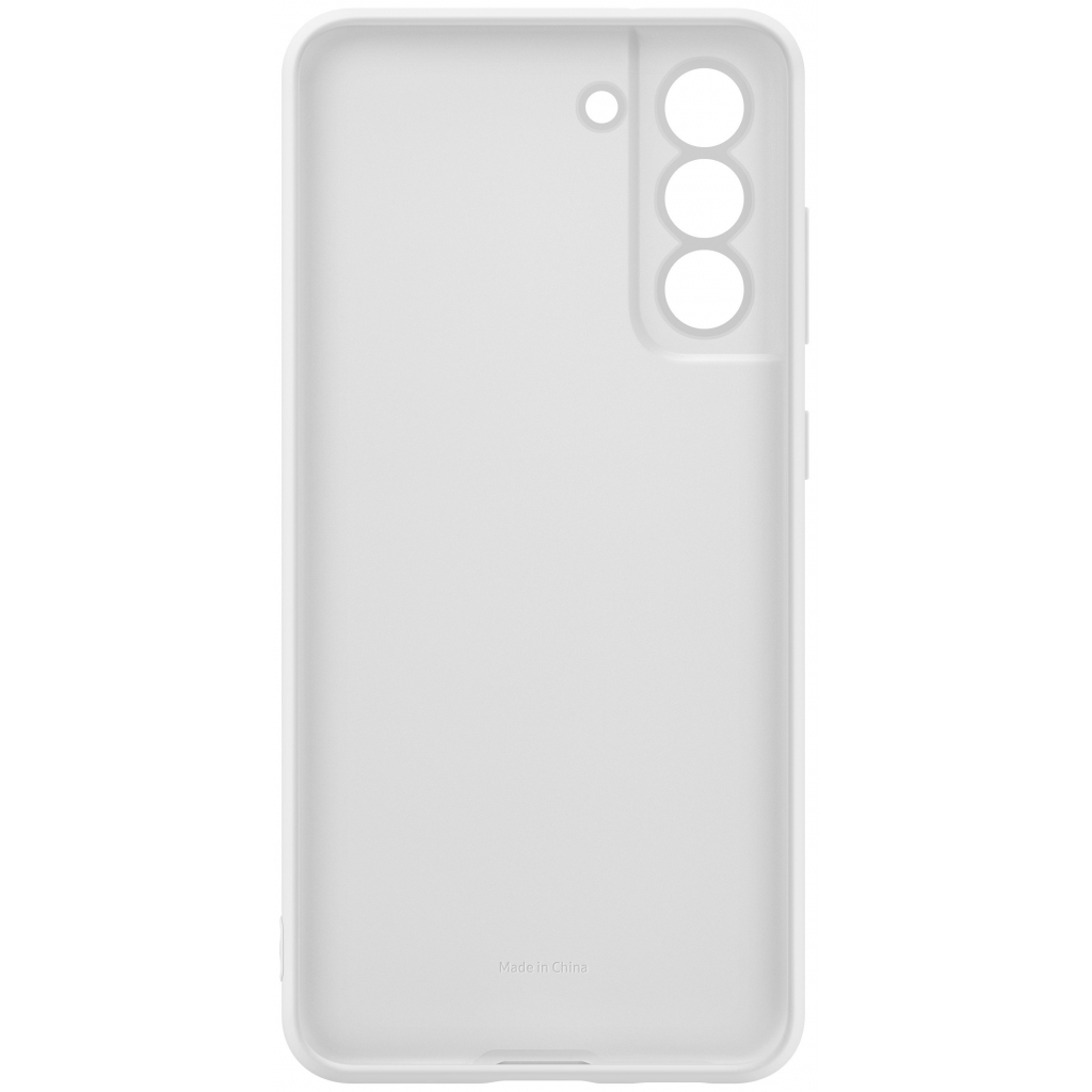 Чехол для моб. телефона Samsung Silicone Cover Galaxy S21 FE (G990) White (EF-PG990TWEGRU) - 1