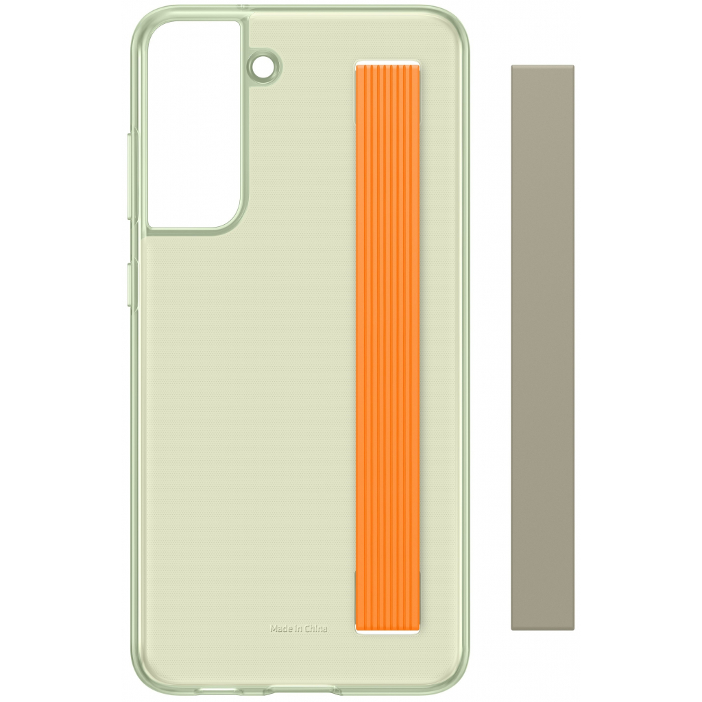 Чехол для моб. телефона Samsung Clear Strap Cover Galaxy S21 FE (G990) Olive Green (EF-XG990CMEGRU)