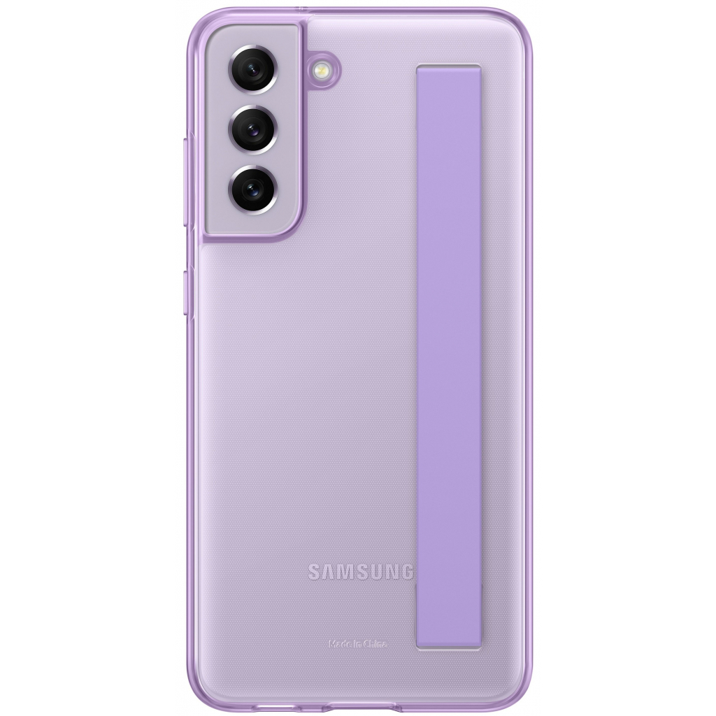 Чехол для моб. телефона Samsung Clear Strap Cover Galaxy S21 FE (G990) Lavender (EF-XG990CVEGRU) - 2 Чехол для моб. телефона Samsung Clear Strap Cover Galaxy S21 FE (G990) Lavender (EF-XG990CVEGRU) - 2