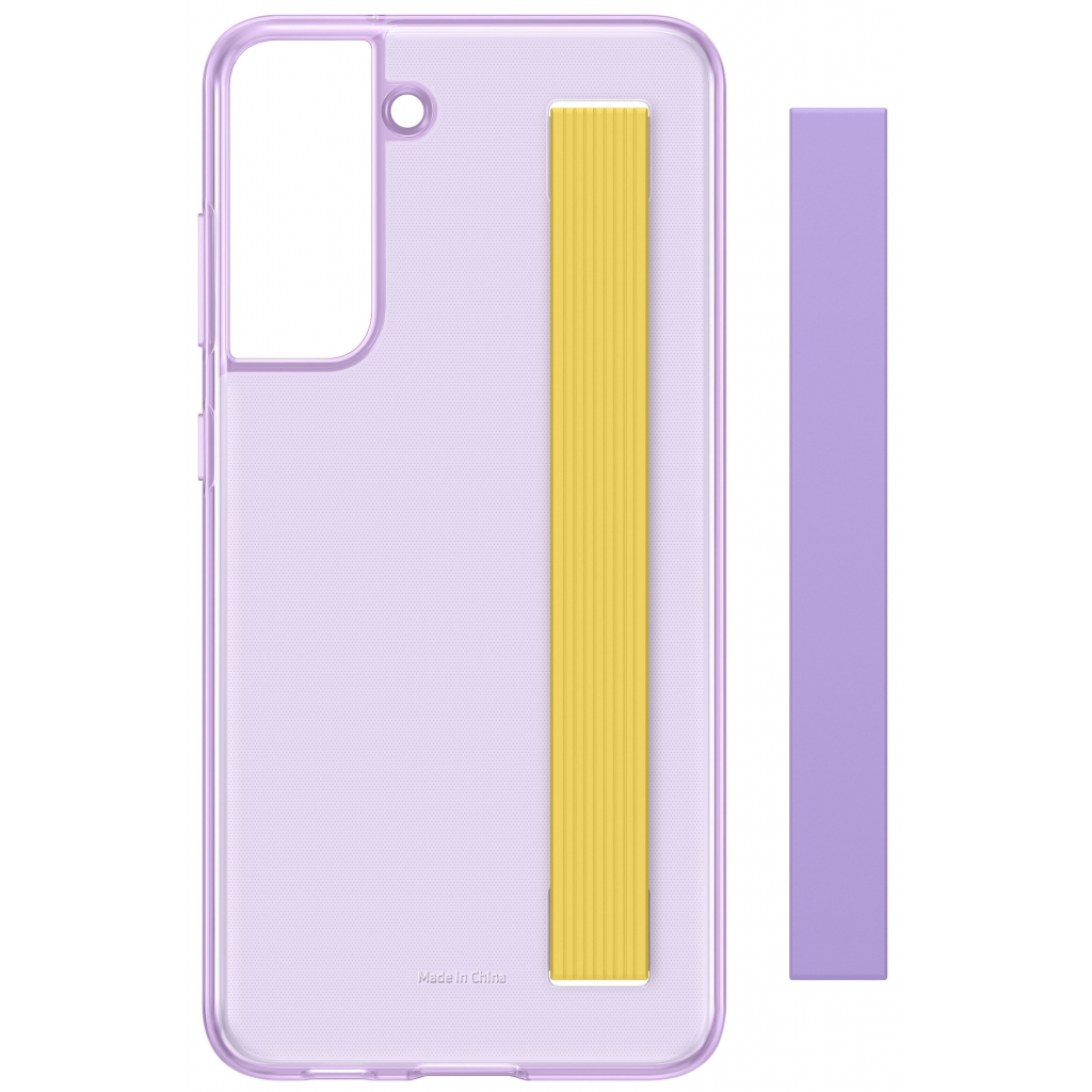 Чехол для моб. телефона Samsung Clear Strap Cover Galaxy S21 FE (G990) Lavender (EF-XG990CVEGRU)