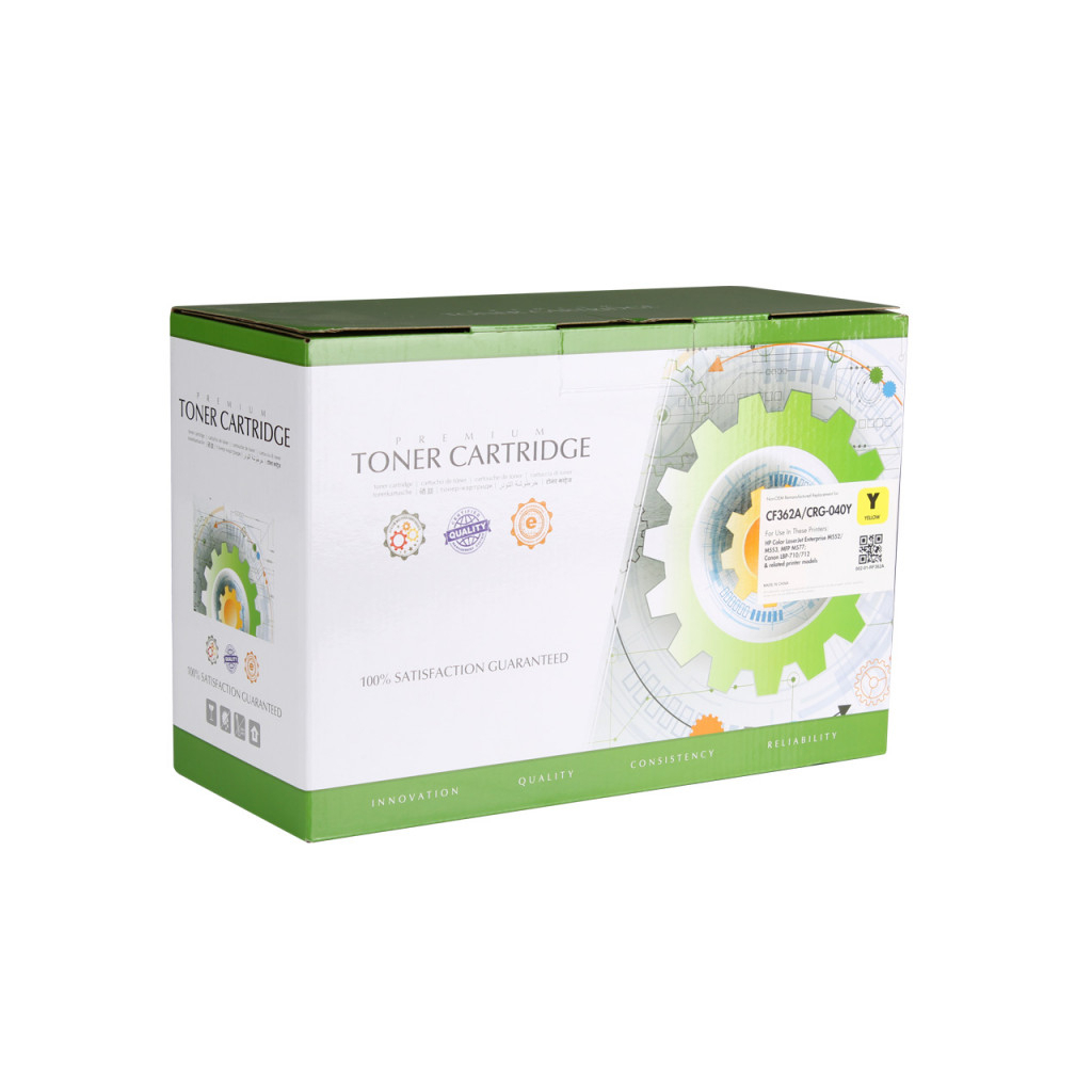 Картридж Static Control HP CF362A (508A), Canon 040 yellow (002-01-RF362A) - 1 Картридж Static Control HP CF362A (508A), Canon 040 yellow (002-01-RF362A) - 1