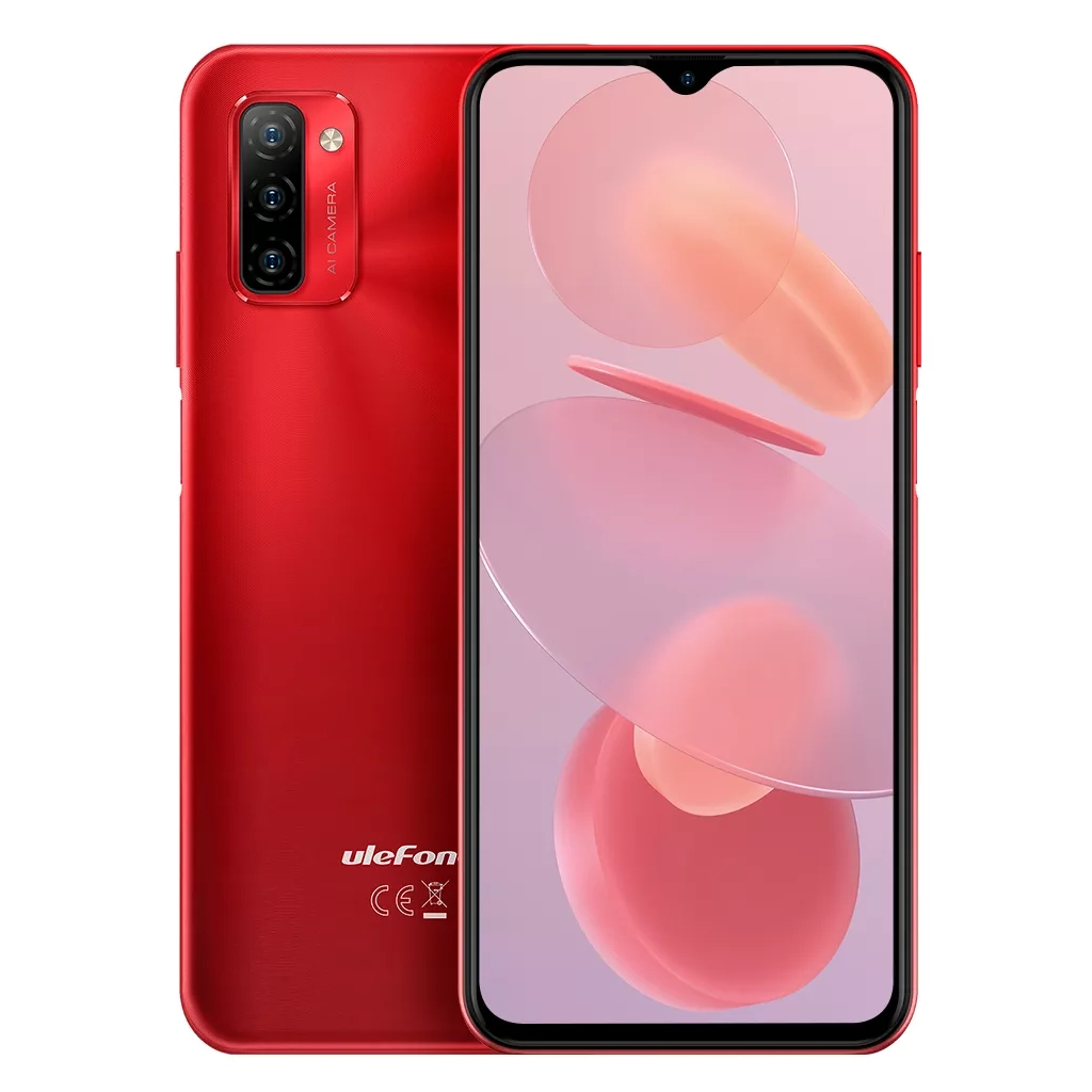 Мобильный телефон Ulefone Note 12P 4/64GB Red (6937748734307) - 6