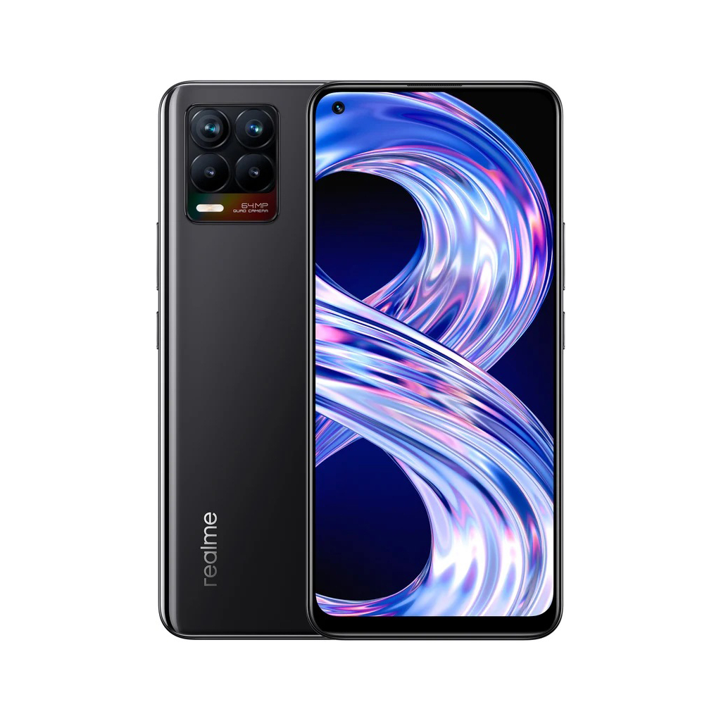 Мобильный телефон realme 8 6/128Gb Cyber Black - 6