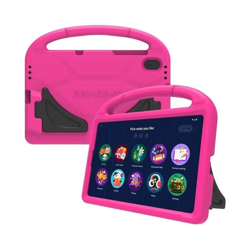 Чехол для планшета Lenovo M10HD 2nd Kids Bumper Red (ZG38C03435)