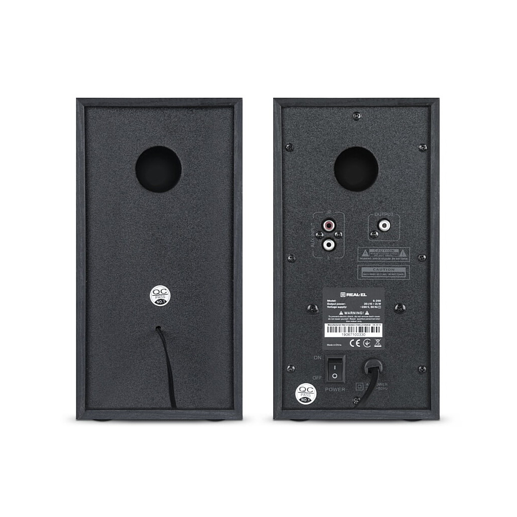 Акустическая система REAL-EL S-250 Black - 3