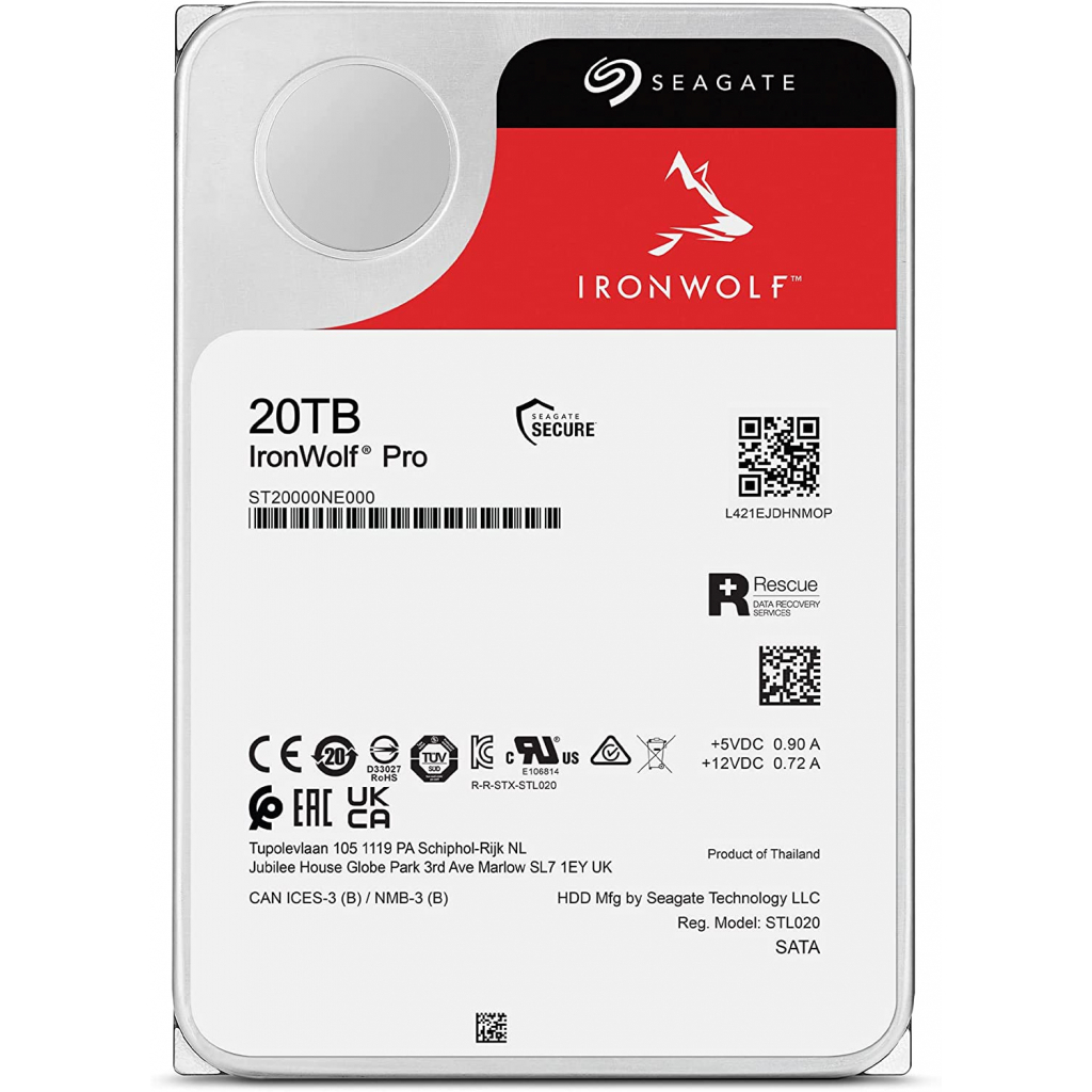 Жесткий диск 3.5" 20TB Seagate (ST20000NE000) - 1