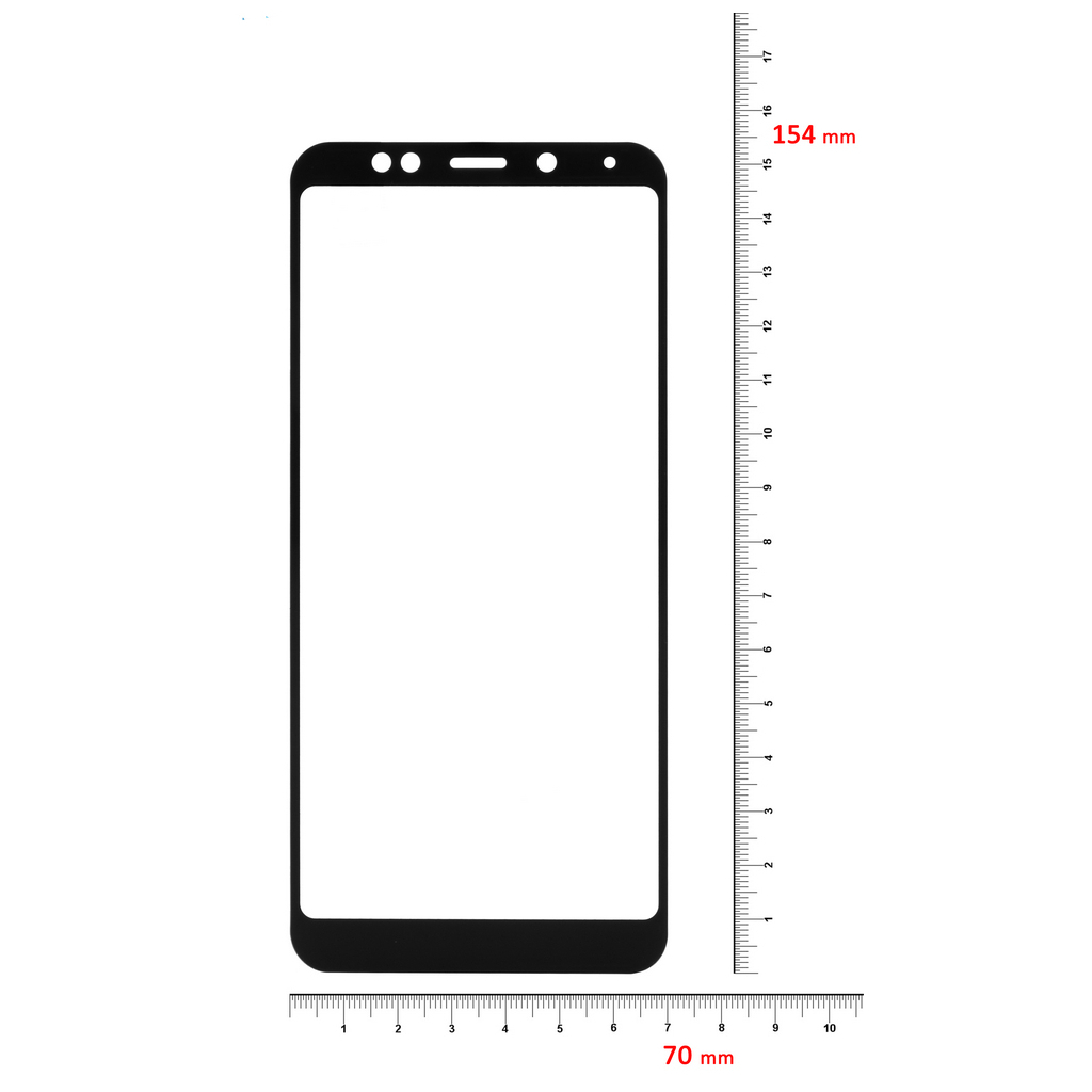 Стекло защитное BeCover Xiaomi Redmi 5 Plus Black (701839) (701839) - 2