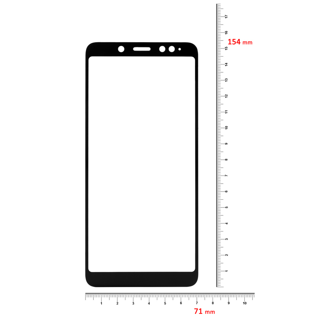 Стекло защитное BeCover Xiaomi Redmi Note 5 Pro Black (702227) (702227) - 2