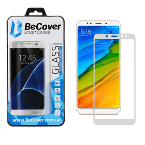 Стекло защитное BeCover Xiaomi Redmi Note 5 White (702226) (702226)