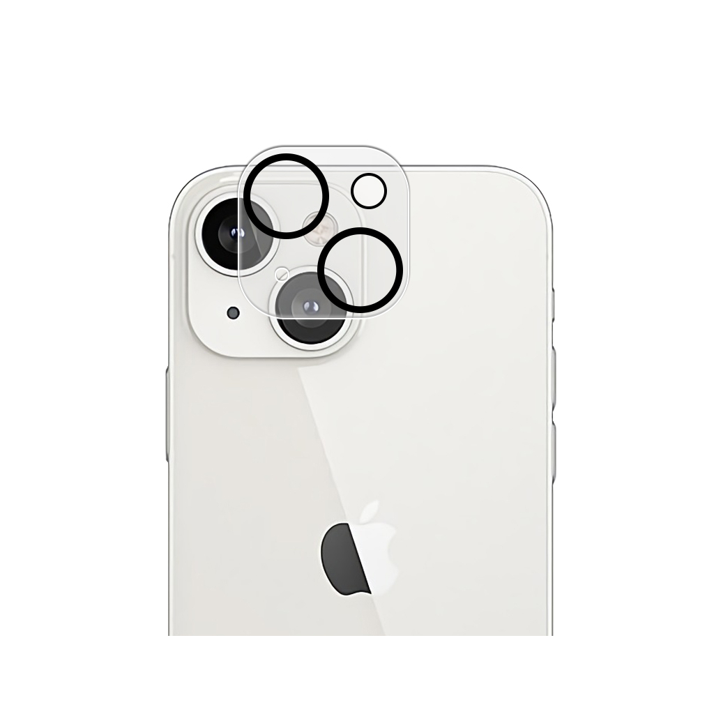 Стекло защитное BeCover Camera Apple iPhone 13 / 13 Mini Black (707024) - 1