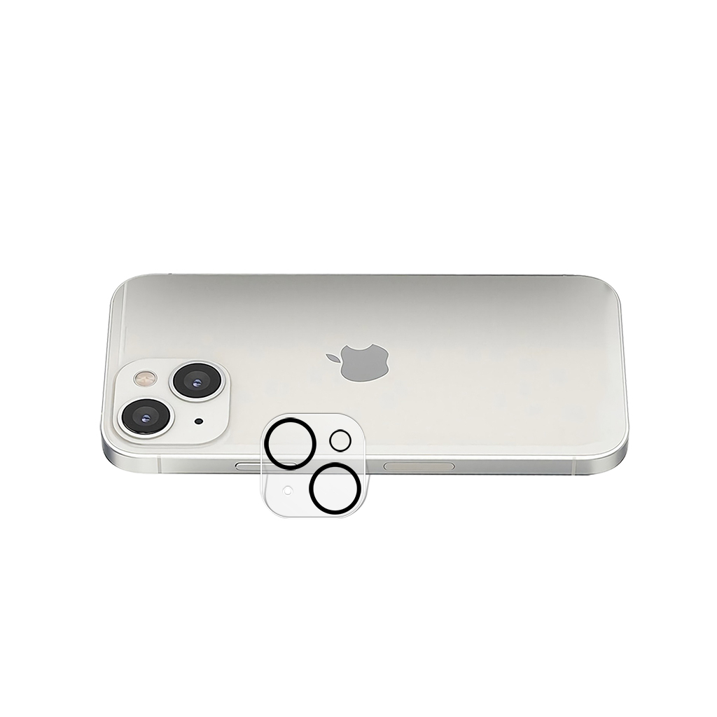 Стекло защитное BeCover Camera Apple iPhone 13 / 13 Mini Black (707024) - 3