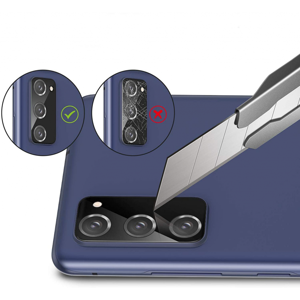 Стекло защитное BeCover for camera Samsung Galaxy S20 FE SM-G780 Black (707029) (707029) - 2