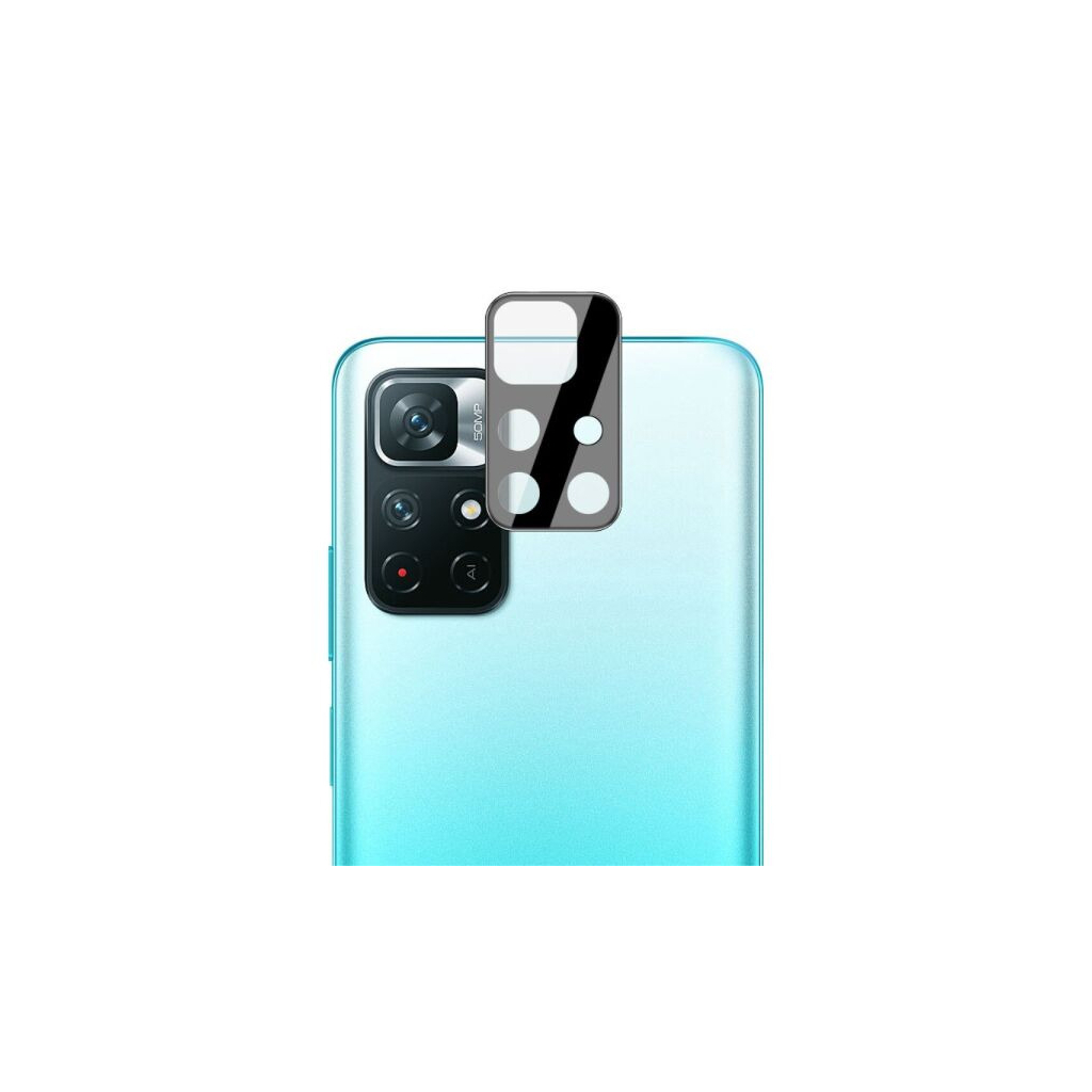 Стекло защитное BeCover camera Xiaomi Redmi Note 11 Pro Plus 5G Black (707040) - 2
