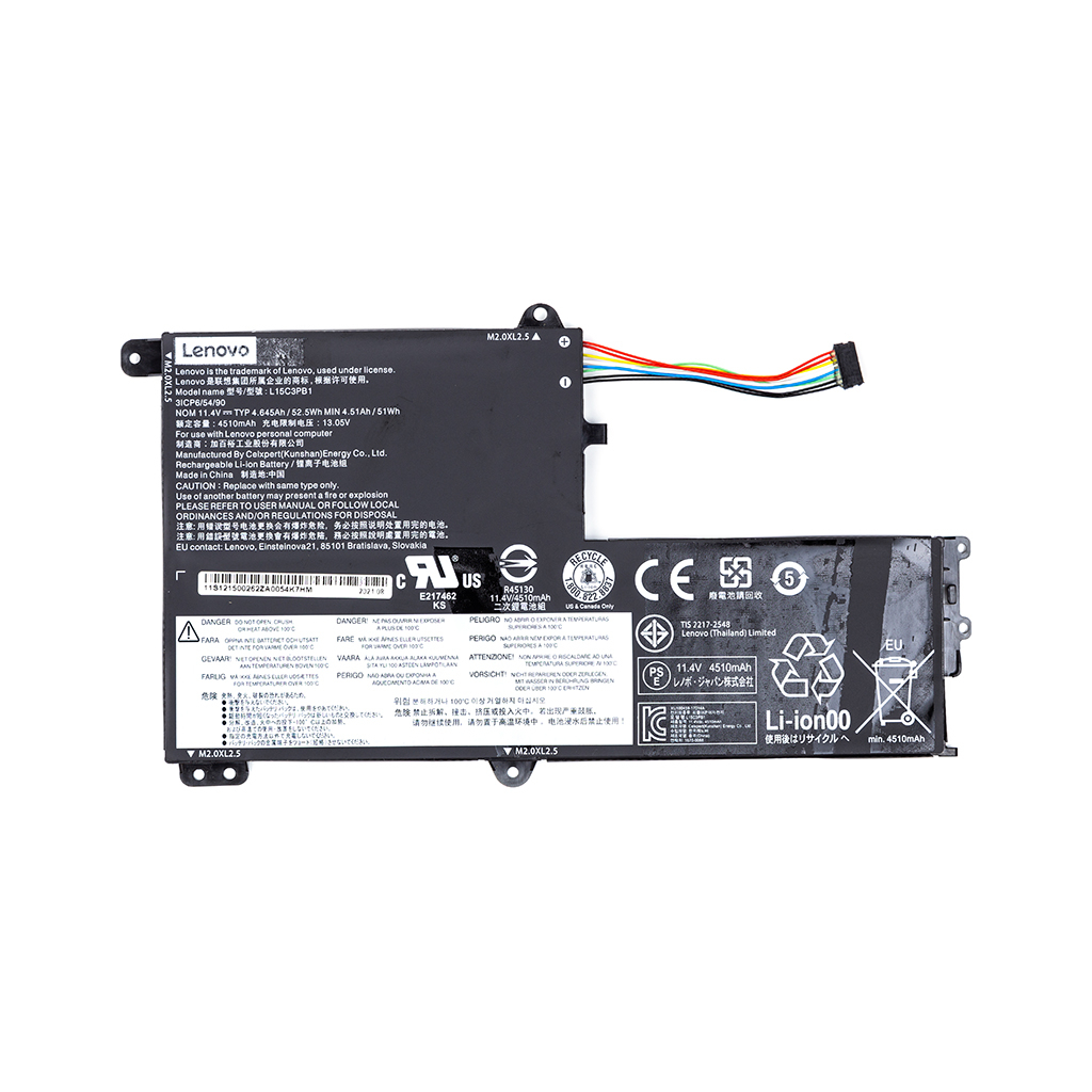 Аккумулятор для ноутбука Lenovo Flex 5-1470 (L15M3PB0) 11.25V 4535mAh (NB480937)
