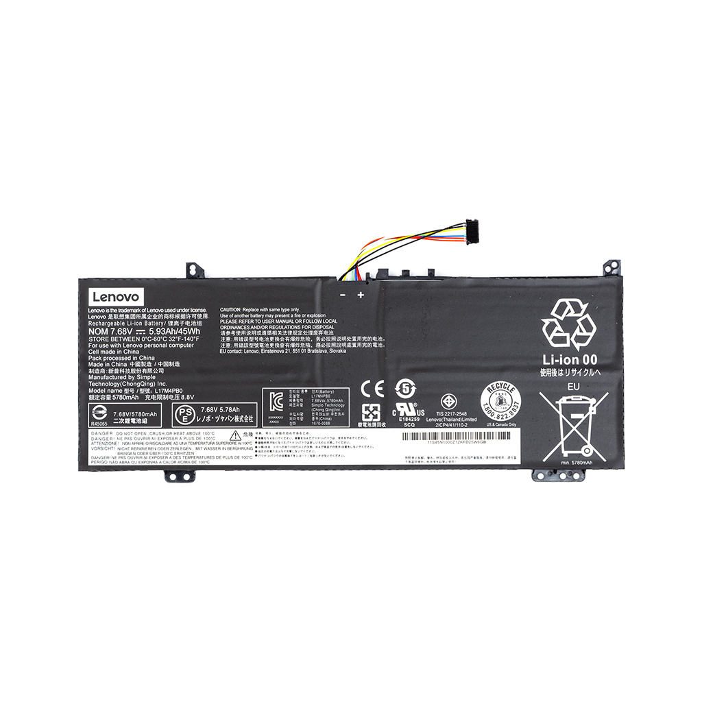 Аккумулятор для ноутбука Lenovo IdeaPad 530S-14ARR (L17C4PB0) 7.68V 5730mAh (NB480999)