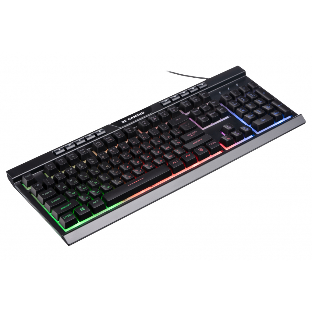 Клавиатура 2E GAMING KG300 LED USB Black (2E-KG300UB) - 4