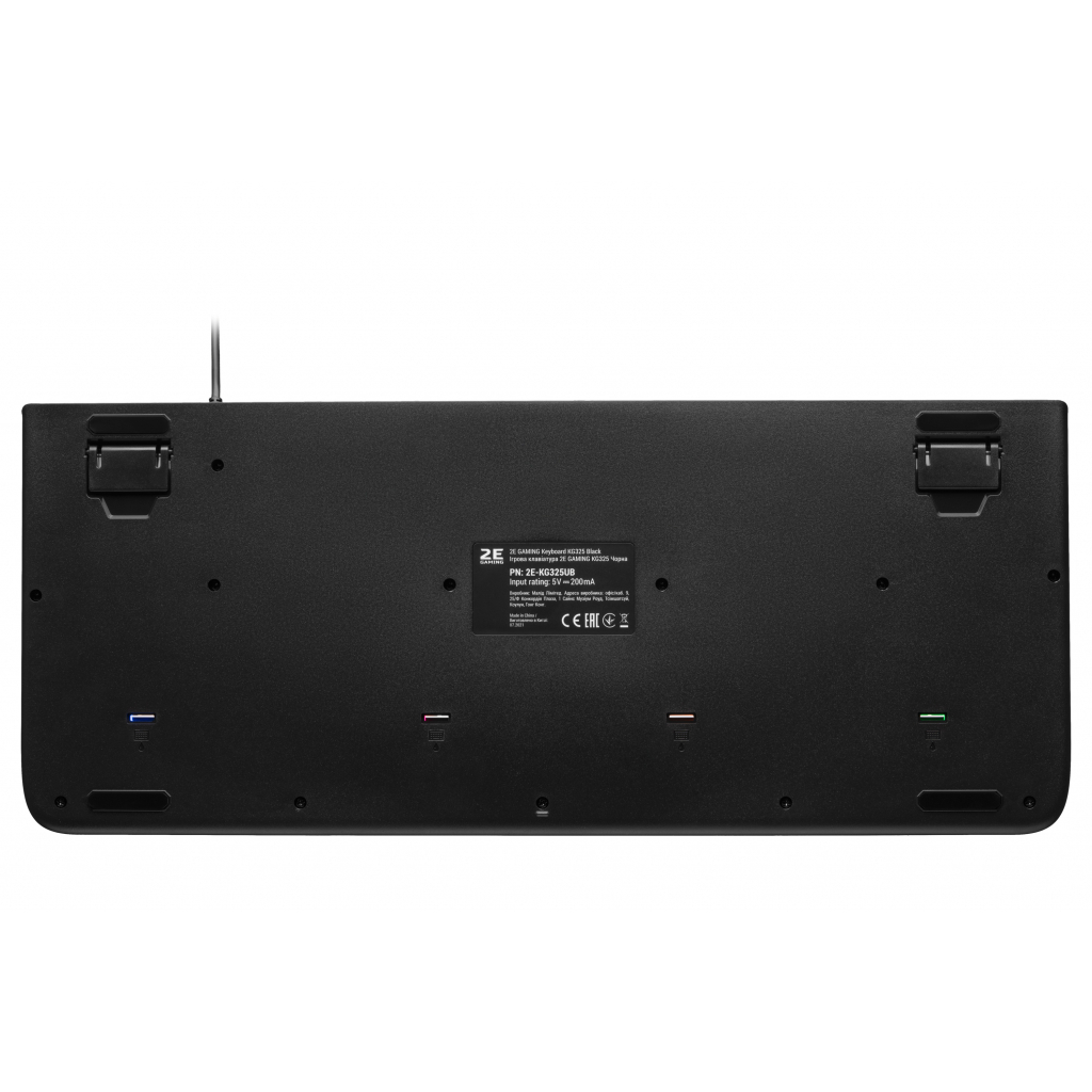 Клавиатура 2E GAMING KG325 LED USB Black (2E-KG325UB) - 1