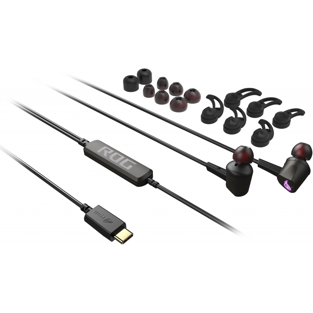 Наушники ASUS ROG Cetra II USB-C Black (90YH02S0-B2UA00) - 1