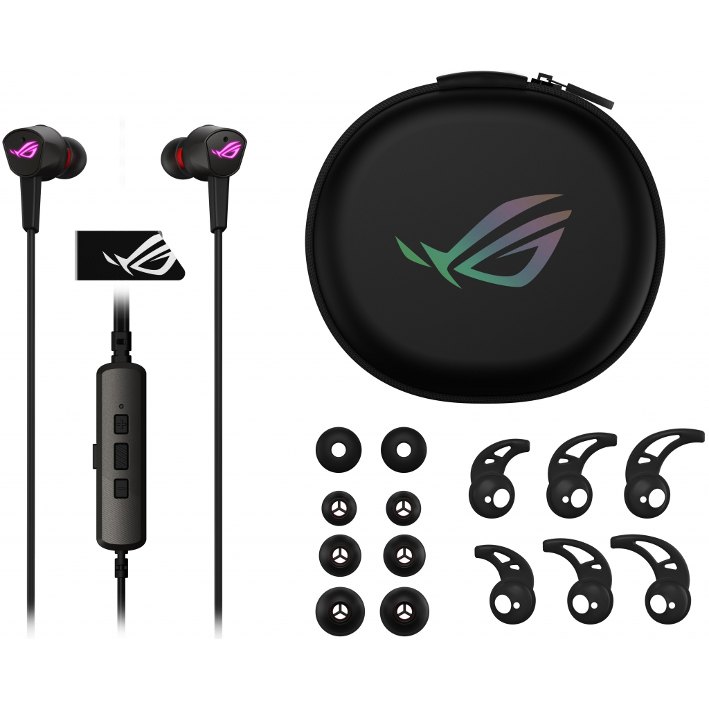 Наушники ASUS ROG Cetra II USB-C Black (90YH02S0-B2UA00) - 7