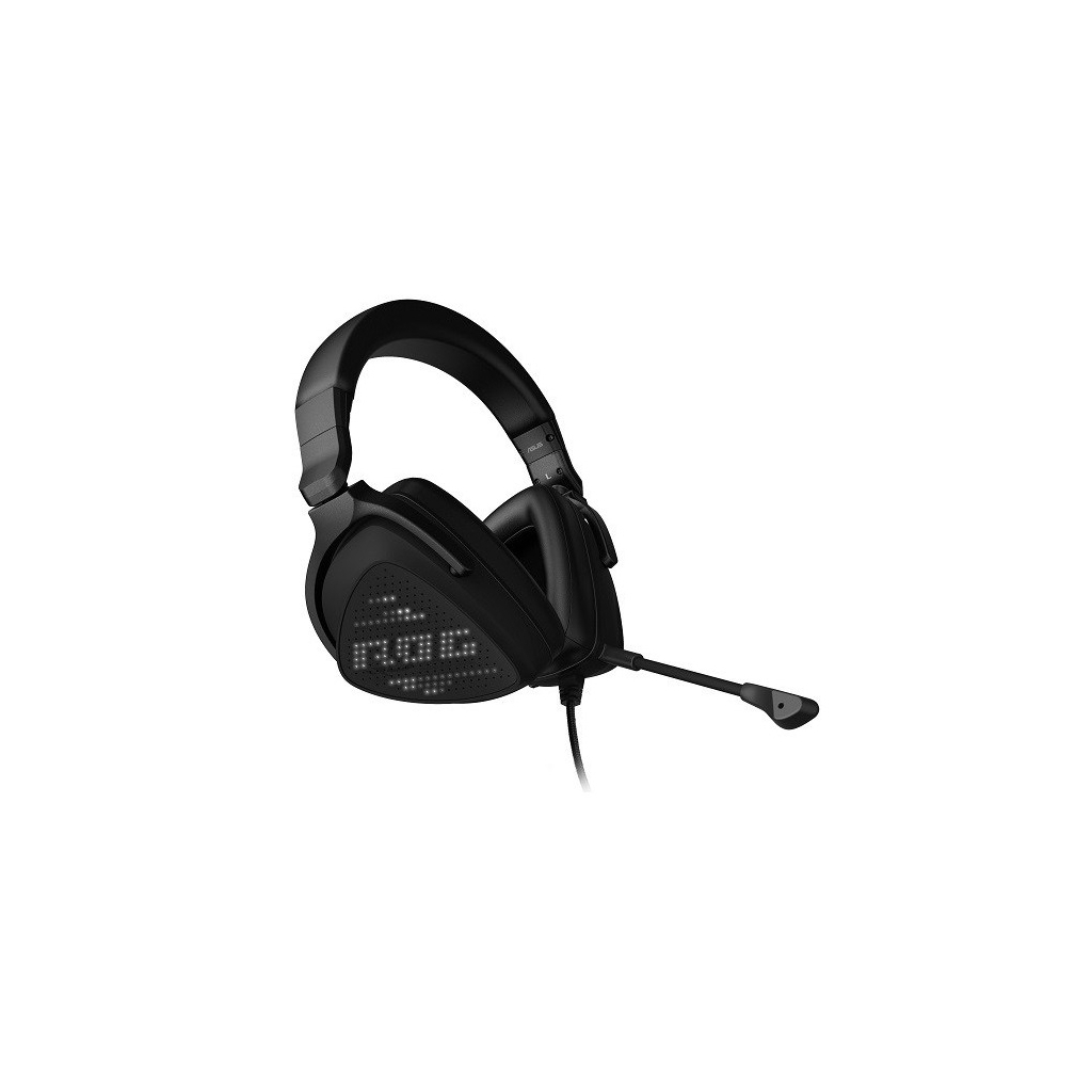 Наушники ASUS ROG Delta S Animate USB-C Black (90YH037M-B2UA00) - 2