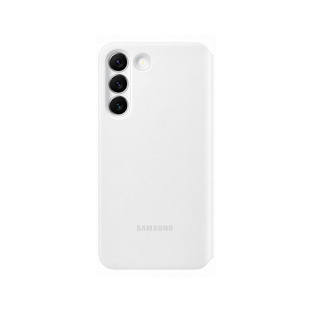 Чехол для моб. телефона Samsung Smart Clear View Cover Galaxy S22 White (EF-ZS901CWEGRU) - 1
