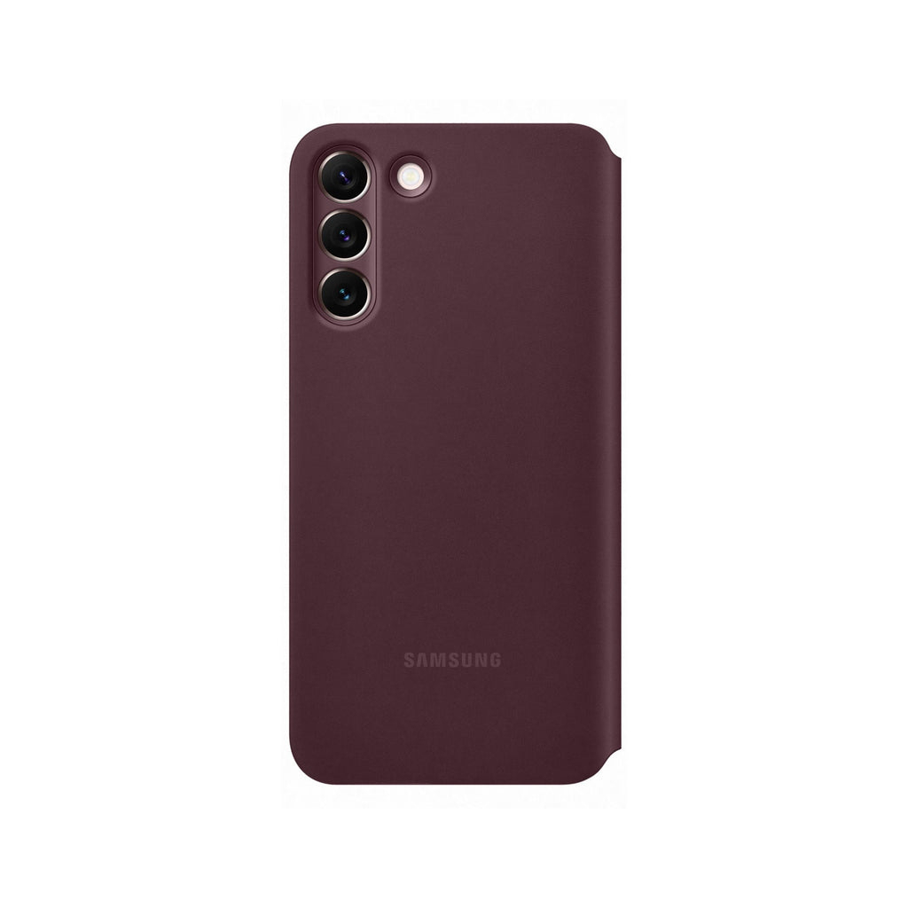 Чехол для моб. телефона Samsung Smart Clear View Cover Galaxy S22 Plus Burgundy (EF-ZS906CEEGRU) - 1