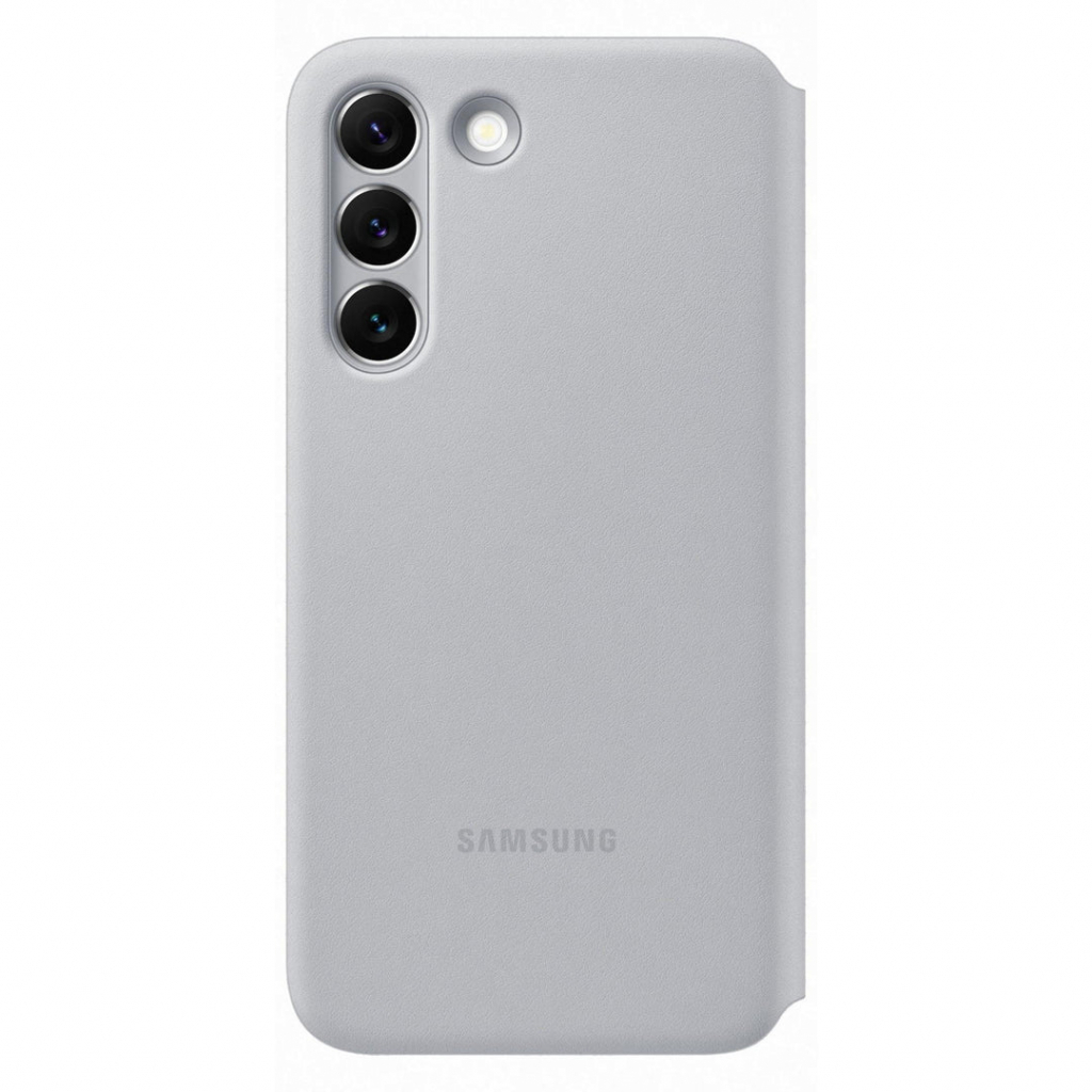 Чехол для моб. телефона Samsung Smart LED View Cover Galaxy S22 Plus Light Gray (EF-NS906PJEGRU) - 1