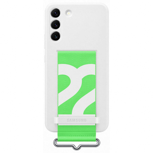 Чехол для моб. телефона Samsung Silicone with Strap Cover Galaxy S22 Plus White (EF-GS906TWEGRU)