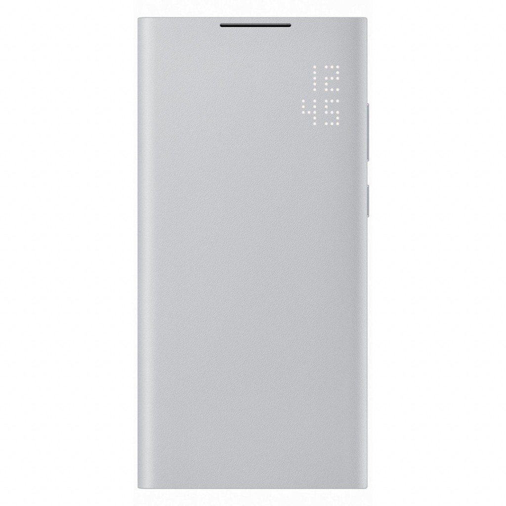 Чехол для моб. телефона Samsung Smart LED View Cover Galaxy S22 Ultra Light Gray (EF-NS908PJEGRU)