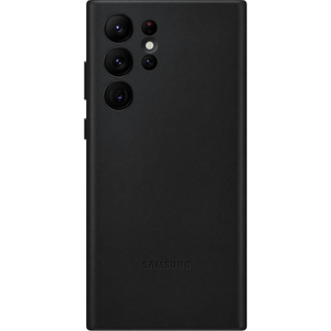 Чехол для моб. телефона Samsung Leather Cover Galaxy S22 Ultra Black (EF-VS908LBEGRU)