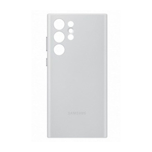 Чехол для моб. телефона Samsung Leather Cover Galaxy S22 Ultra Light Gray (EF-VS908LJEGRU)