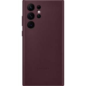 Чехол для моб. телефона Samsung Leather Cover Galaxy S22 Ultra Burgundy (EF-VS908LEEGRU)