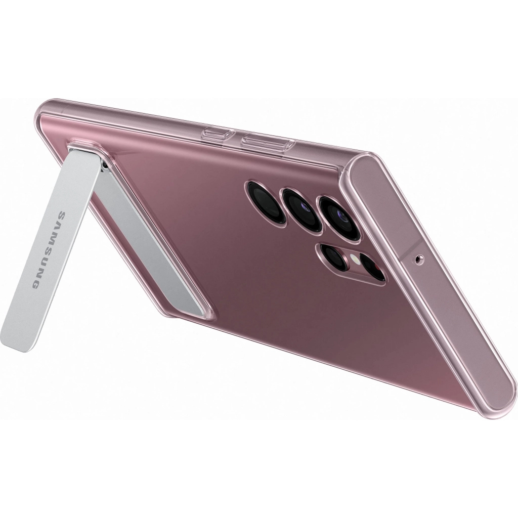 Чехол для моб. телефона Samsung Clear Standing Cover Galaxy S22 Ultra Transparency (EF-JS908CTEGRU) - 7