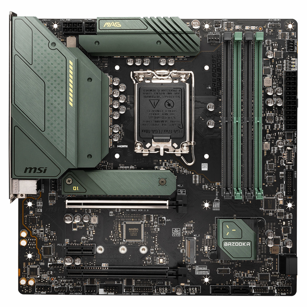 Материнская плата MSI MAG B660M BAZOOKA DDR4 - 1