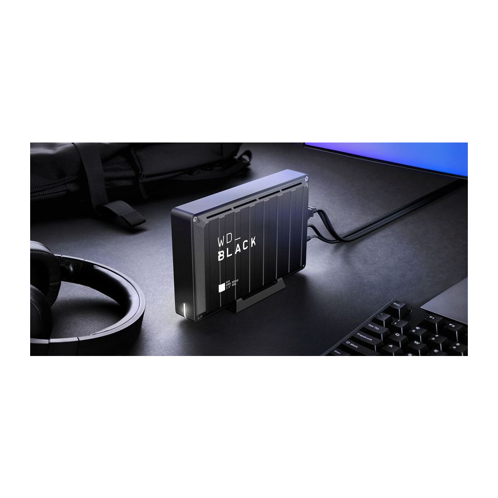 Внешний жесткий диск 3.5" 8TB BLACK D10 Game Drive WD (WDBA3P0080HBK-EESN) - 10