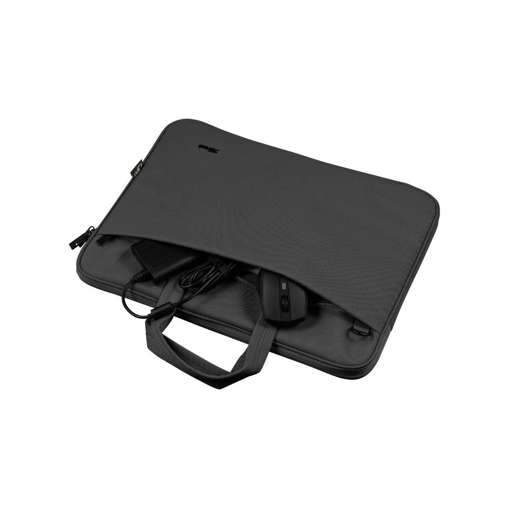 Сумка для ноутбука Trust 16" Bologna, Eco-friendly, BLACK (24447) - 4