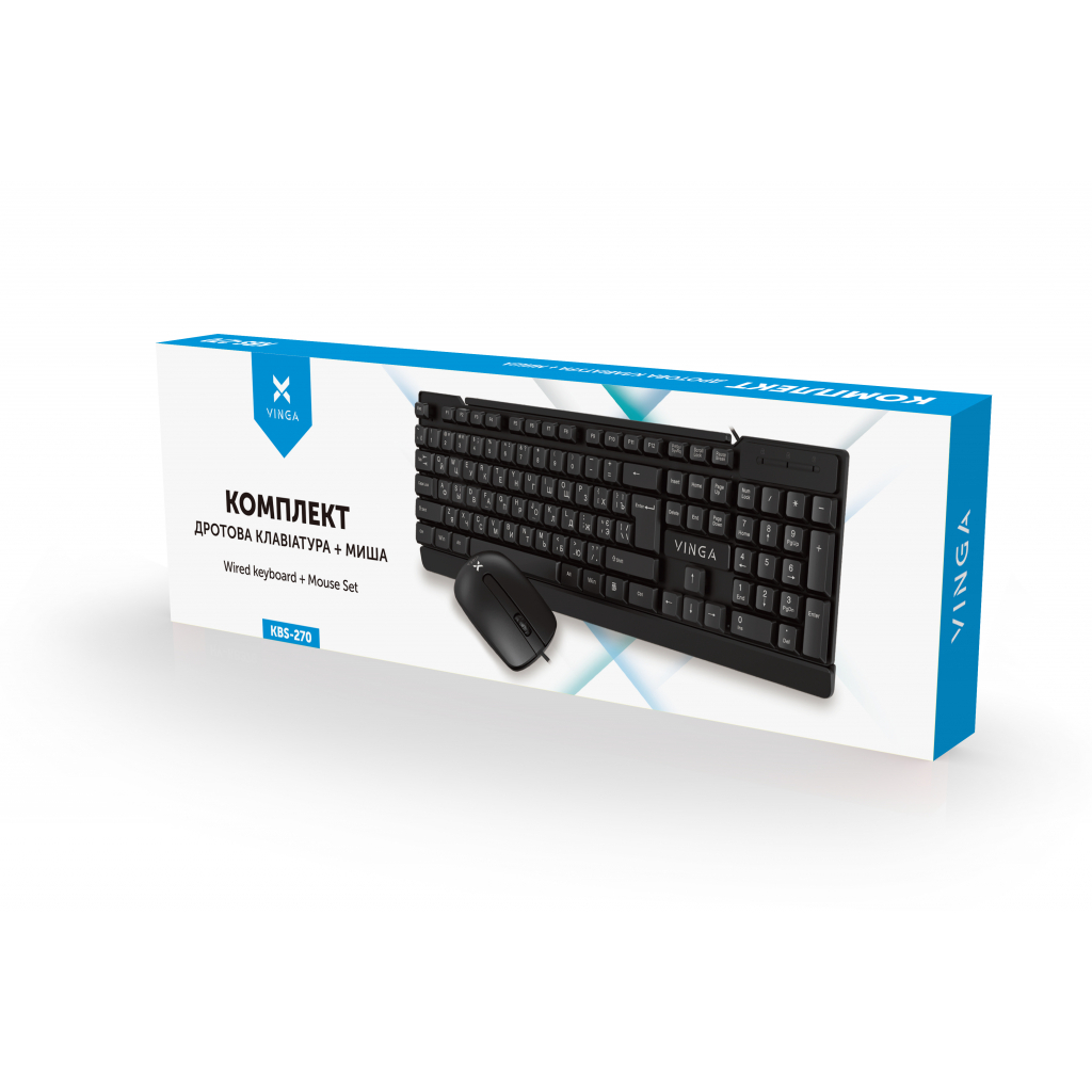 Комплект Vinga KBS-270 Black - 3