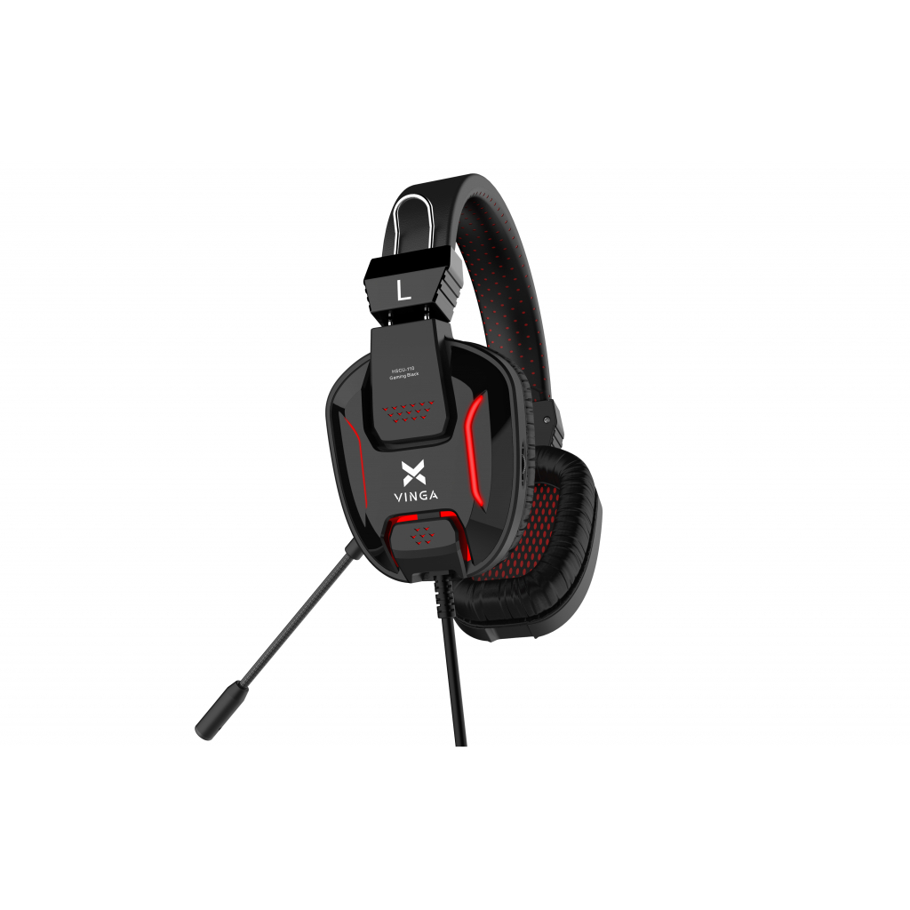Наушники Vinga HSCU-110 Gaming Black (HSCU-110) - 1