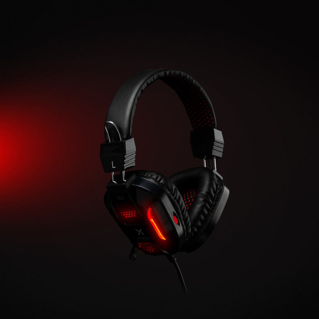 Наушники Vinga HSCU-110 Gaming Black (HSCU-110) - 6