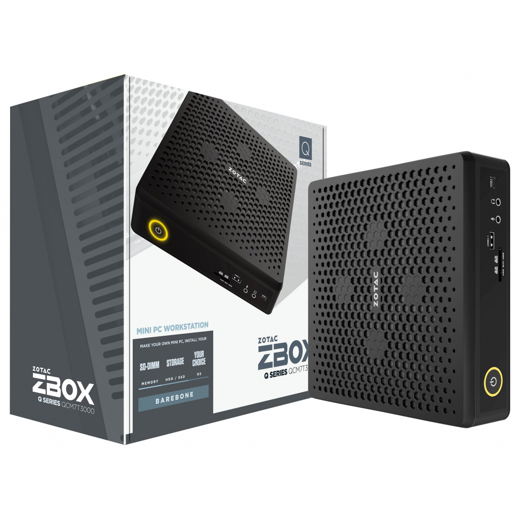 Компьютер Zotac ZBOX QCM7T3000 (Barebone) / i7-10750H / RTX 3000 (ZBOX-QCM7T3000-BE) - 6 Компьютер Zotac ZBOX QCM7T3000 (Barebone) / i7-10750H / RTX 3000 (ZBOX-QCM7T3000-BE) - 6