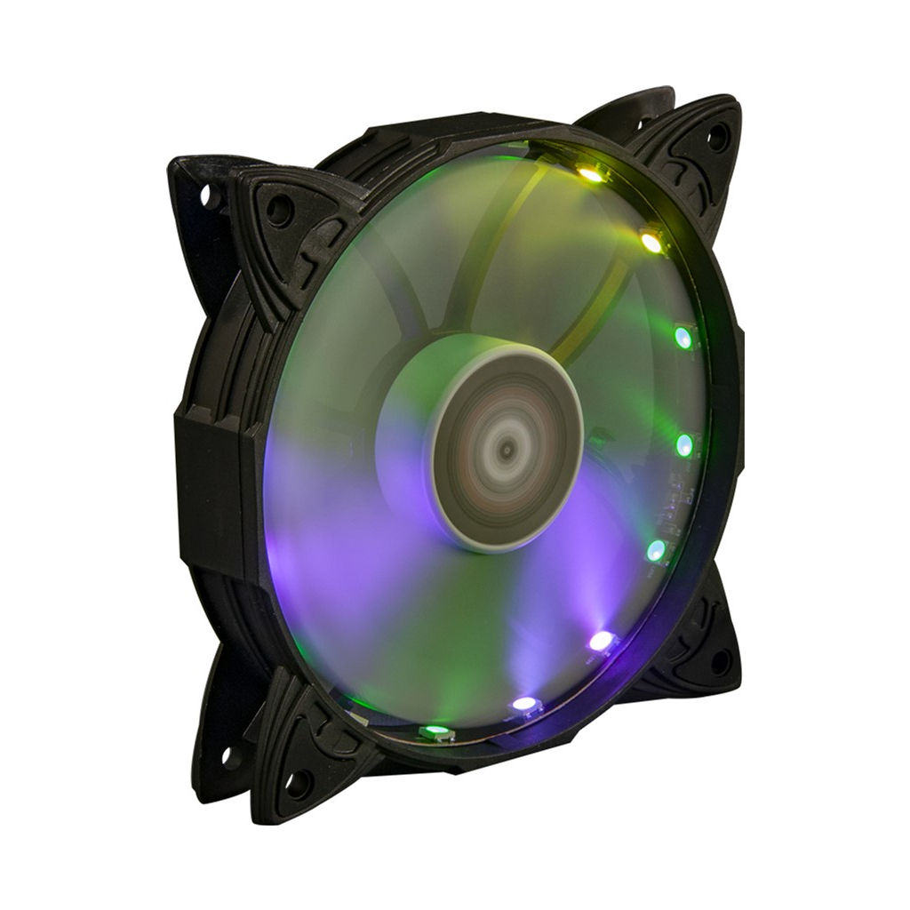 Кулер для корпуса Frime FLF-HB120RGBHUB16 - 3